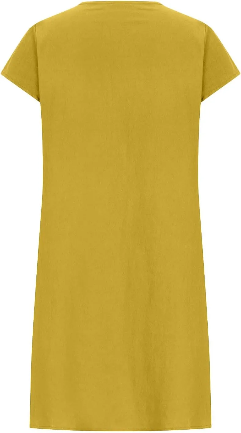 2024 Beach Dresses for Women Women Summer Clothes Summer Outfits for Women Swing Flowy Ruched Dresses Midi Dresses