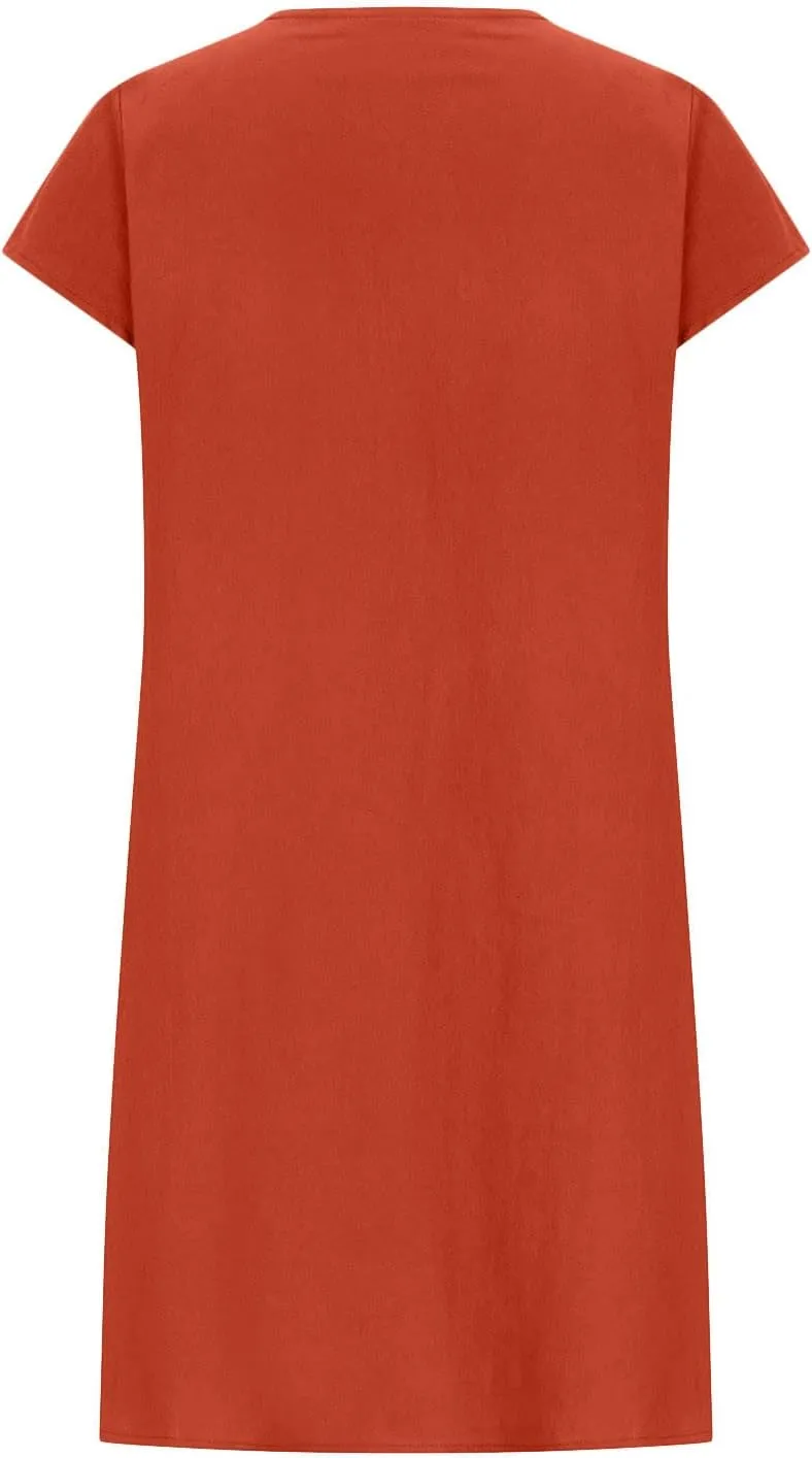 2024 Beach Dresses for Women Women Summer Clothes Summer Outfits for Women Swing Flowy Ruched Dresses Midi Dresses