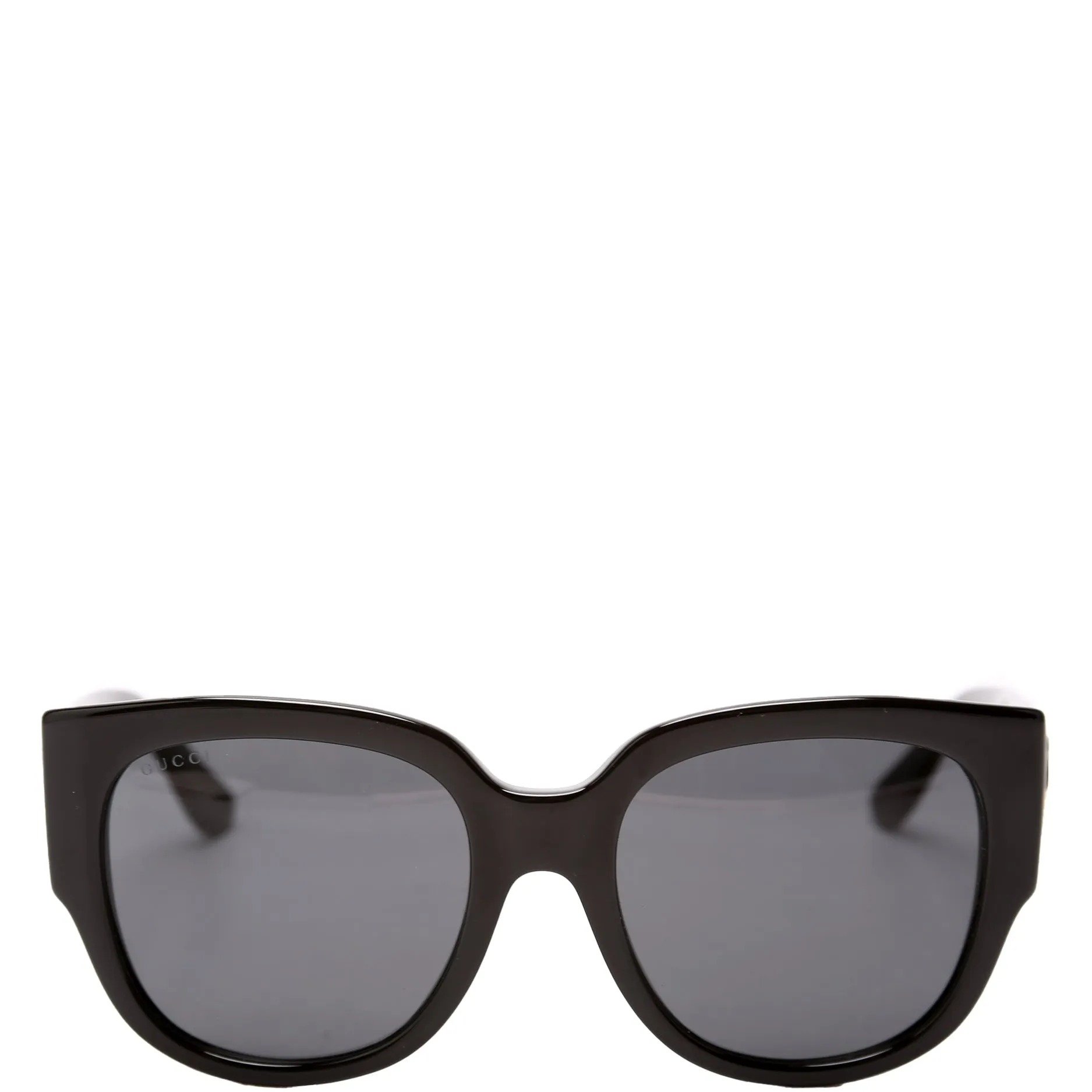 Acetate Square Frame Sunglasses GG0142SA Black