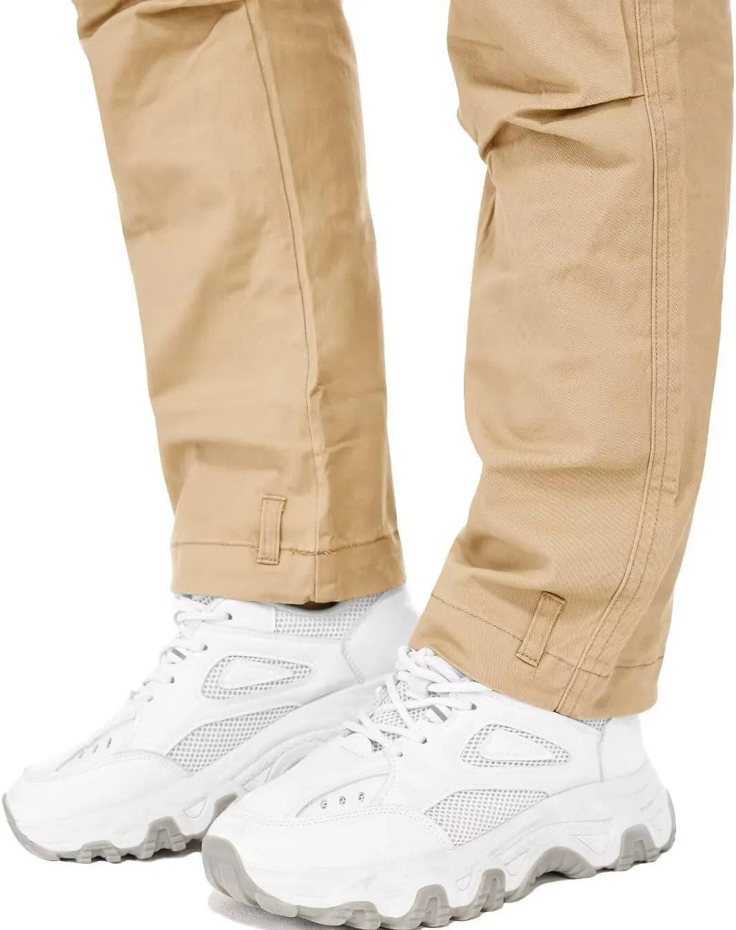 AKARMY Women's Relaxed Fit Cargo Pants Outdoor Sport Hiking Pants Casual Pants Parachute Pants with Zipper Pockets