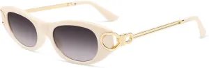 AMOMOMA Retro Oval Sunglasses for Womens Trendy Vintage Cat Eye Sunglasses 2024 AM6642