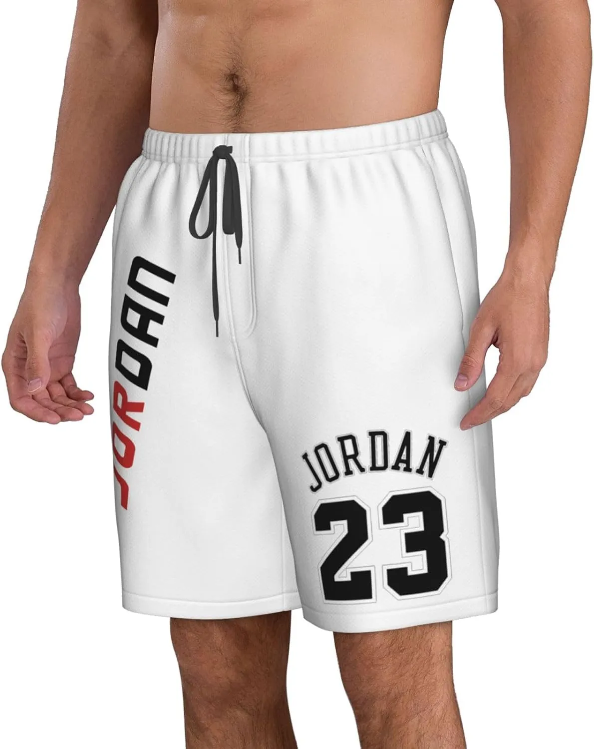Basketball Fans 23 Jordan Beach Shorts Man's Beach Shorts Quick Dry Summer Outdoor Workout Shorts