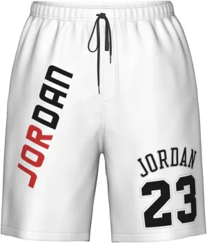 Basketball Fans 23 Jordan Beach Shorts Man's Beach Shorts Quick Dry Summer Outdoor Workout Shorts