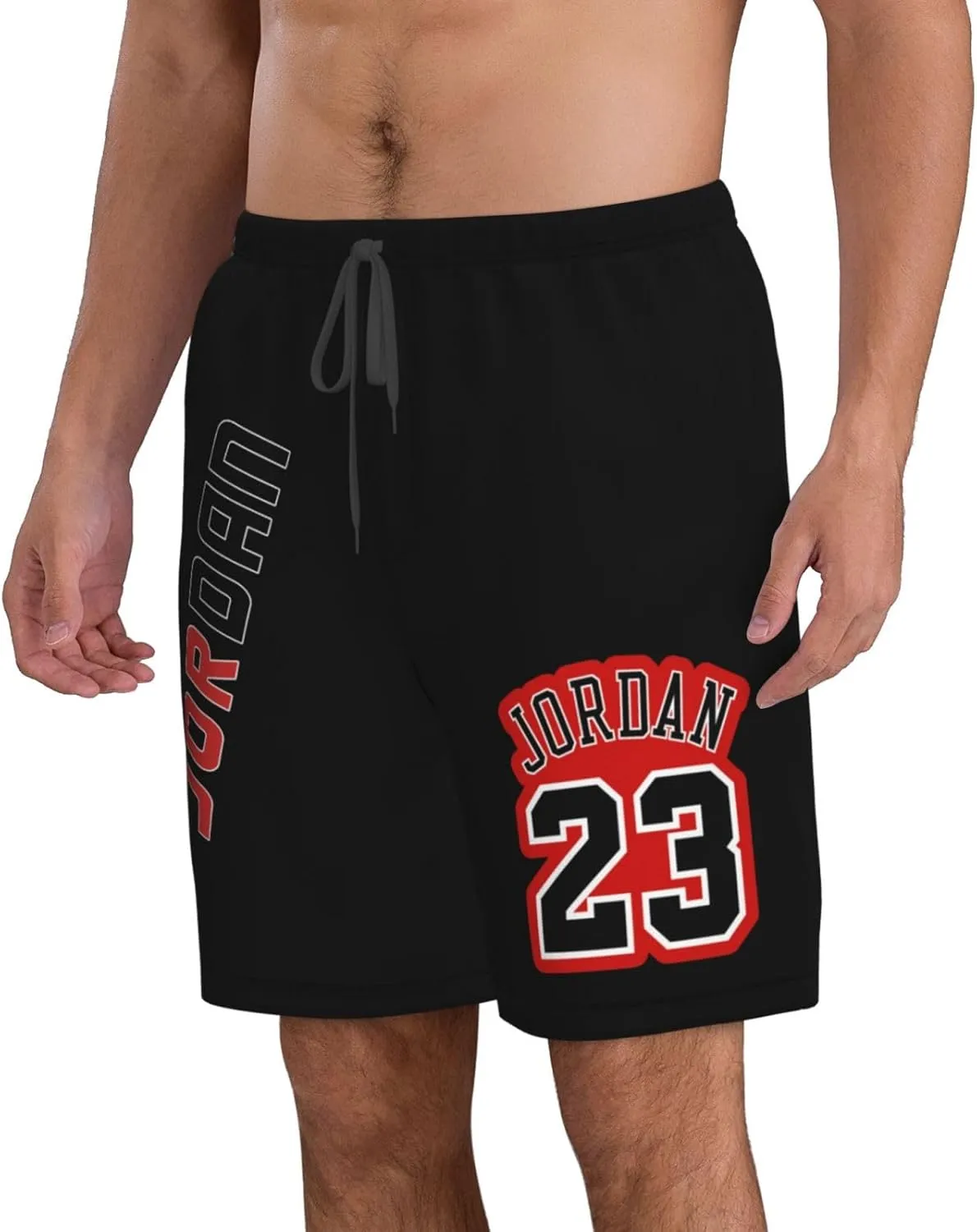 Basketball Fans 23 Jordan Beach Shorts Man's Beach Shorts Quick Dry Summer Outdoor Workout Shorts