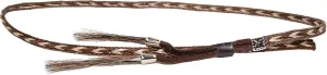 Beaded Vegan Leather Horsehair Hat Bands for Cowboy Panama Fedora Rancher Hats