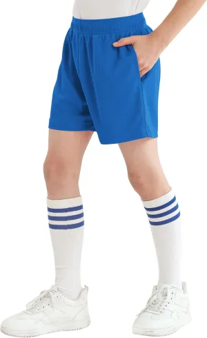 Boys and Girls Basketball Shorts Athletic Soccer Shorts Sizes 2T to Youth