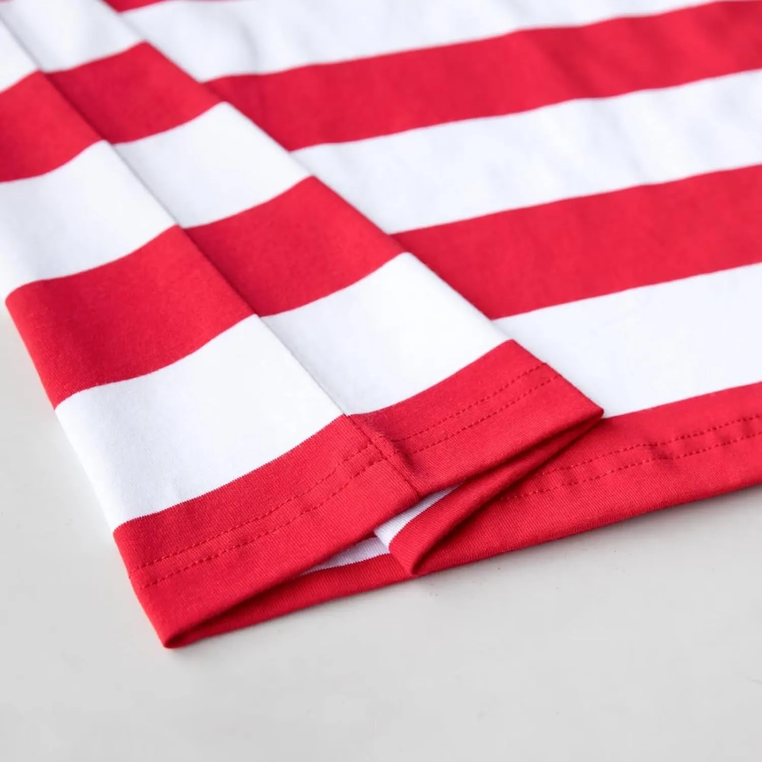 Boy's Long Sleeve T-Shirts Striped, Cotton Blend Crewneck Tee Kids Stripes Shirt