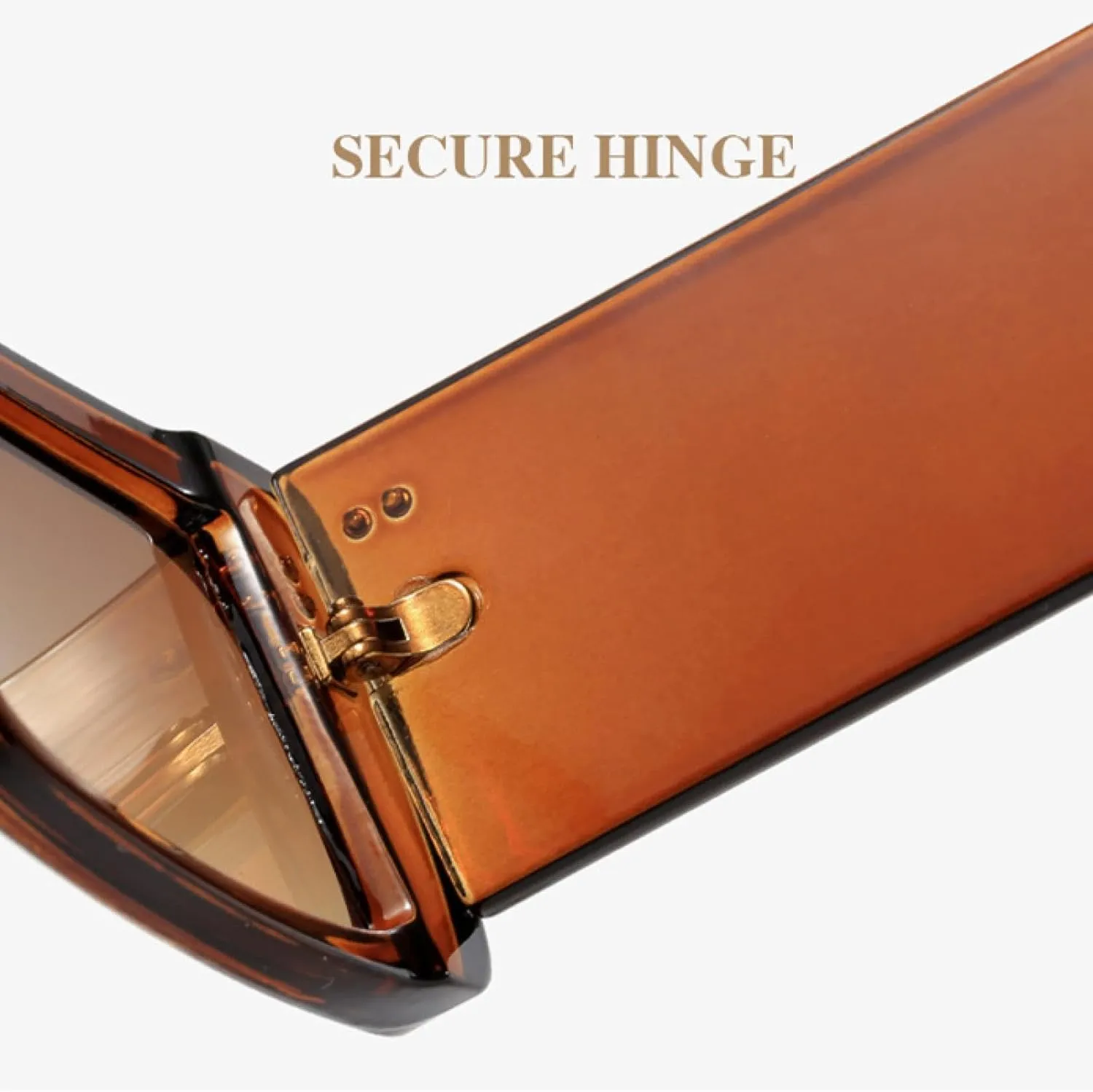 Cat Eye Rectangle Vintage Sunglasses for Woman