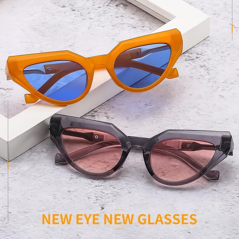 Cat Eye Sunglasses Women Fashion Vintage Female Shades Luxury Sun Glasses UV400 Eyewear