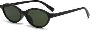 COTIA Small Oval Sunglasses for Women Men Vintage Cat Eye Oval Fashion Classic Cute Style Sun Glasses