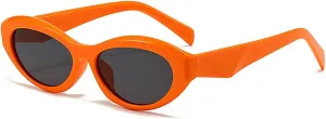 COTIA Vintage Cat Eye Sunglasses Women Men Small Oval Sun Glasses Y2k Retro Trendy Style Eyewear