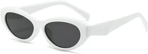 COTIA Vintage Cat Eye Sunglasses Women Men Small Oval Sun Glasses Y2k Retro Trendy Style Eyewear