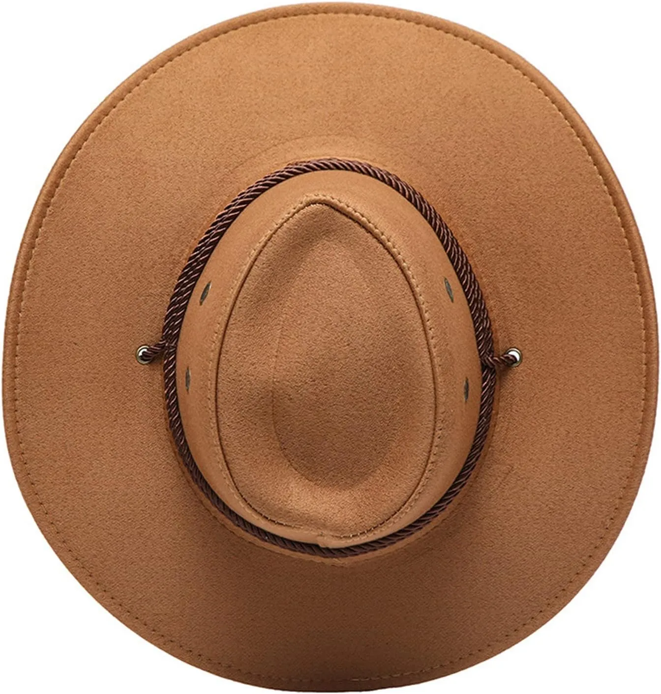 Cowboy Hat for Women and Men with Shapeable Wide Brim Cattleman Western Hats for Cowboys and Cow Girls Accessory