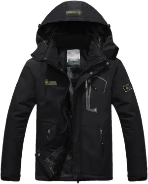 Dvbfufv Winter Parka Men Fleece Thick Warm Windproof Coats Male Military Hooded Jackets Men's Winter Jackets