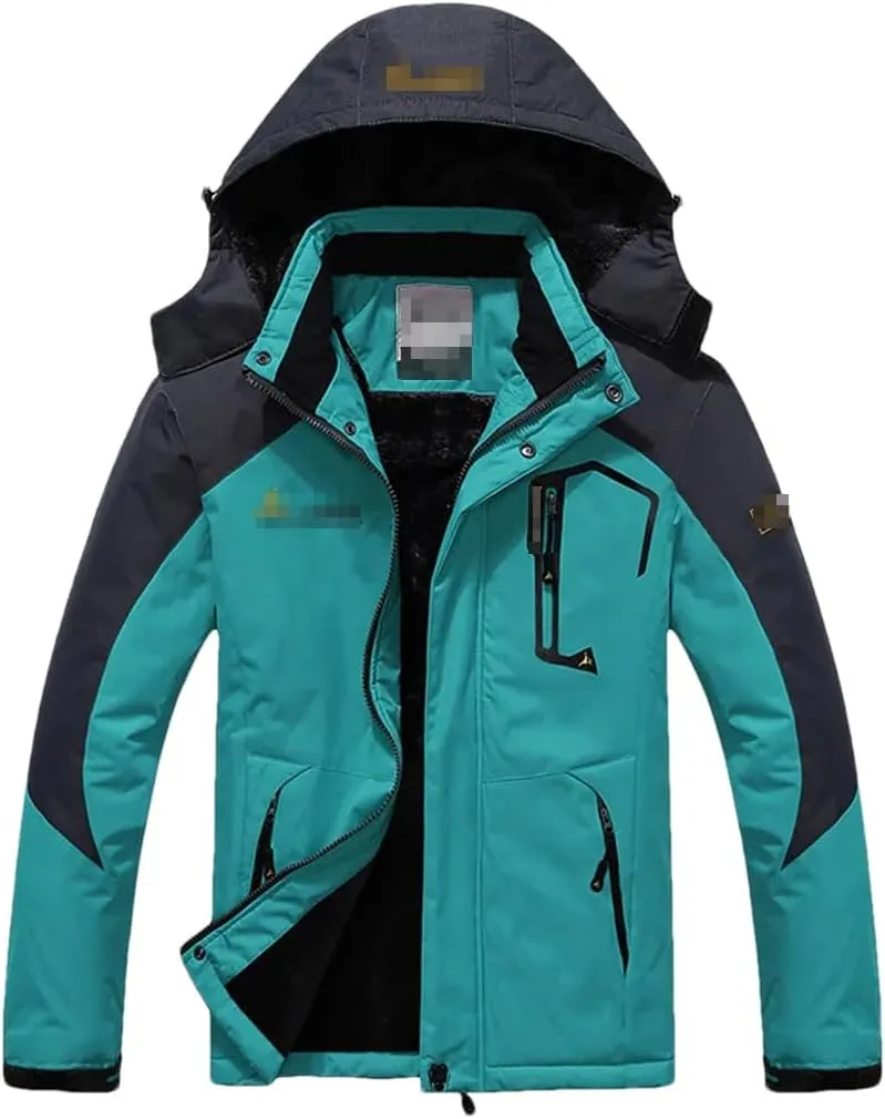 Dvbfufv Winter Parka Men Fleece Thick Warm Windproof Coats Male Military Hooded Jackets Men's Winter Jackets