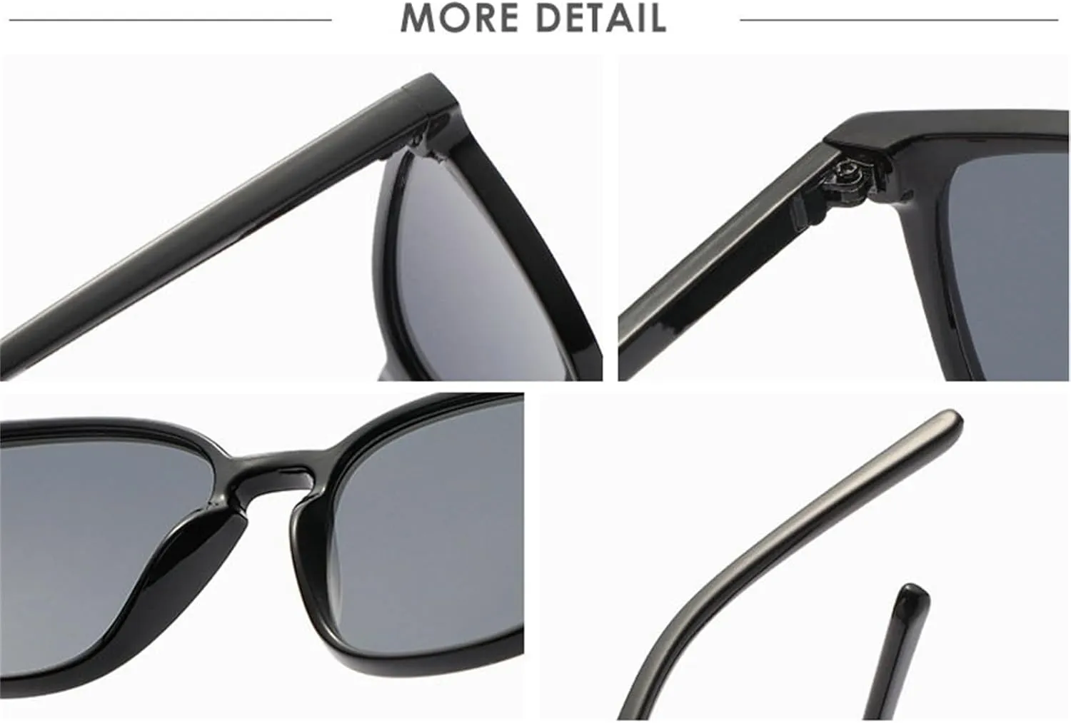 Fashion Square Sunglasses Woman Retro Shades Sun Glasses Female Black Vintage Cat Eye Driving sunglasses
