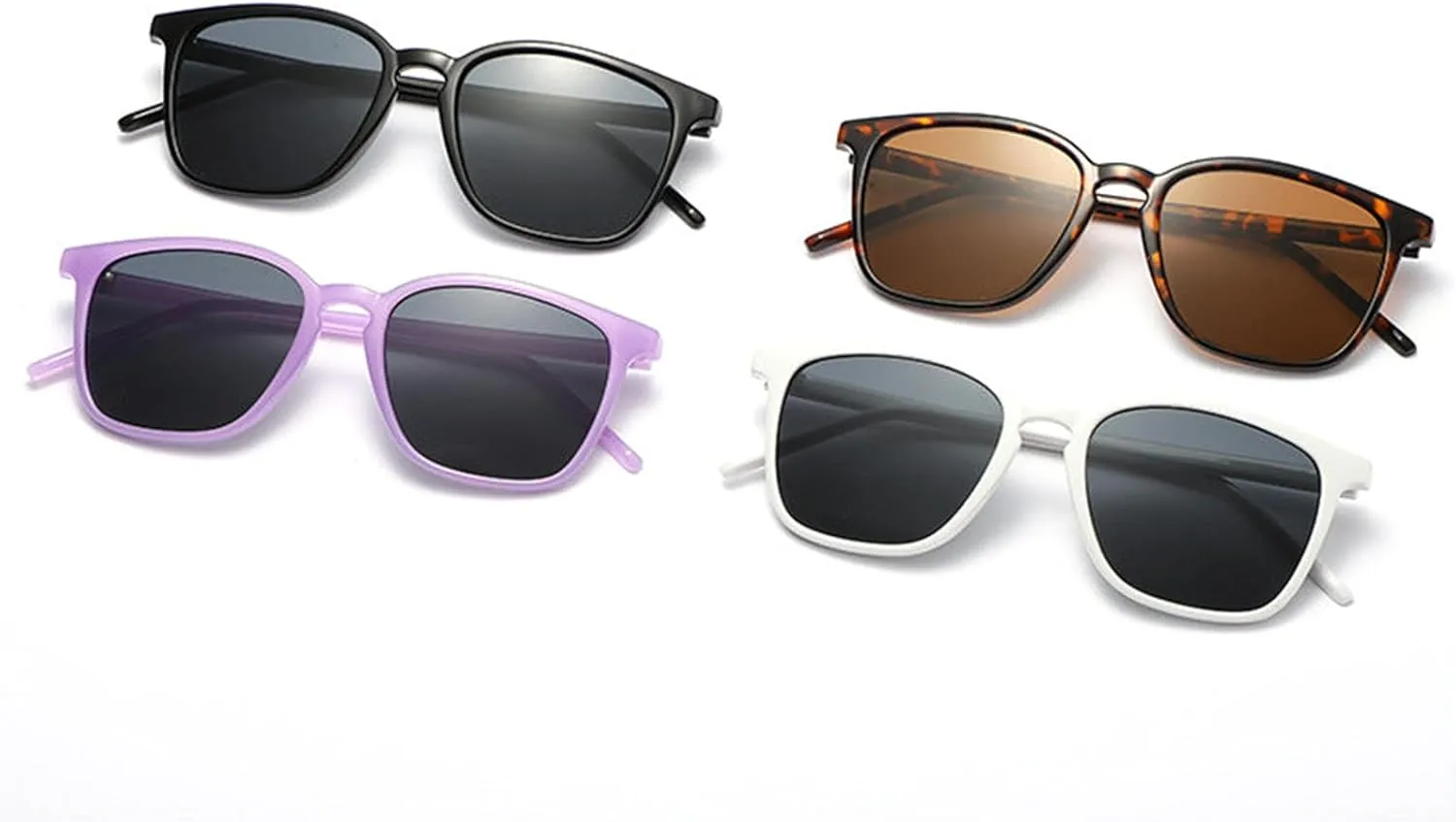Fashion Square Sunglasses Woman Retro Shades Sun Glasses Female Black Vintage Cat Eye Driving sunglasses