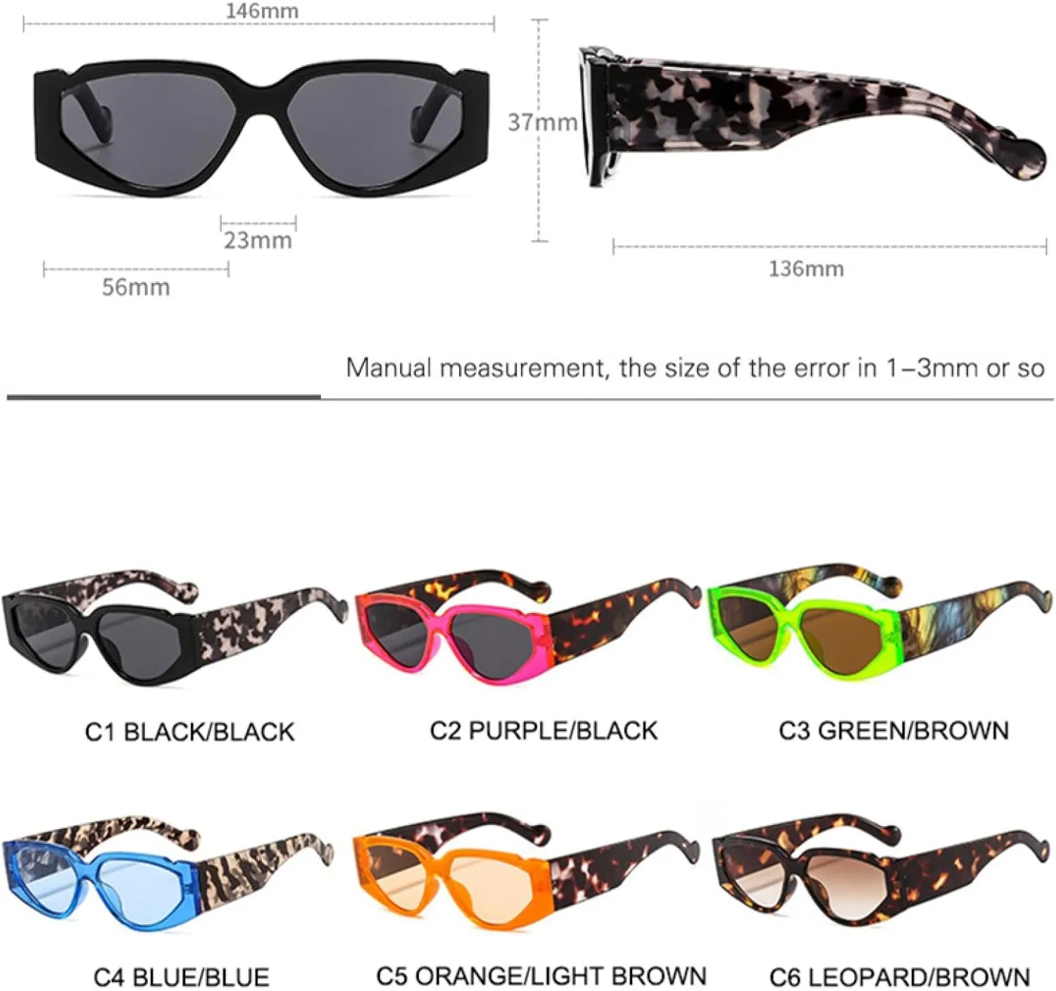 Fashion Steampunk Sunglasses for Women Vintage Cat Eye Men Retro Uv400