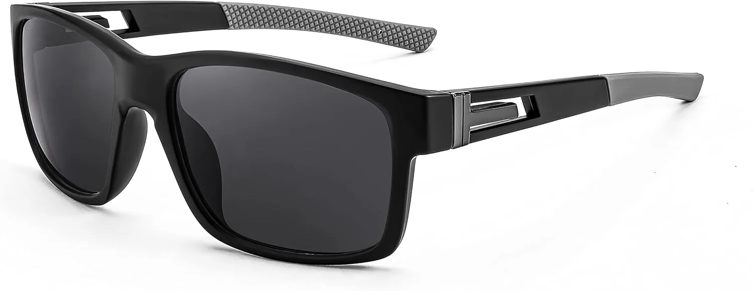 FEISEDY Polarized Sunglasses Men Women Driving Cycling Running Golf Sports Glasses Lightweight TR90 Frame B2915