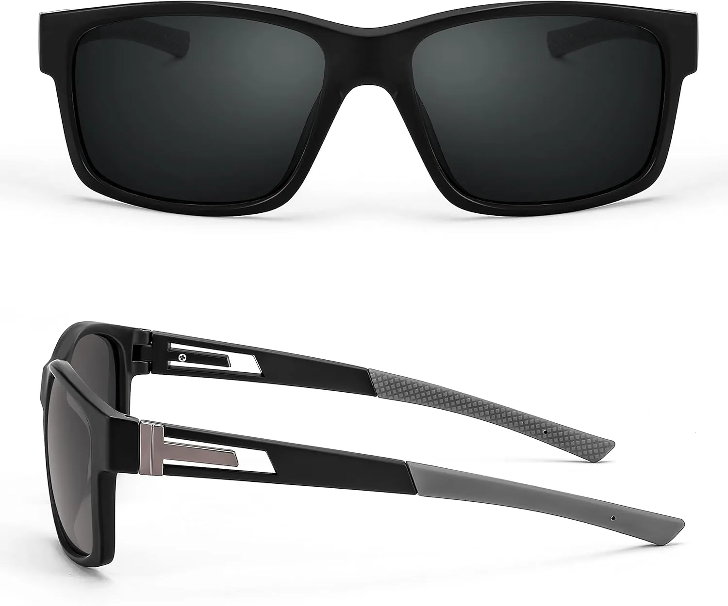 FEISEDY Polarized Sunglasses Men Women Driving Cycling Running Golf Sports Glasses Lightweight TR90 Frame B2915