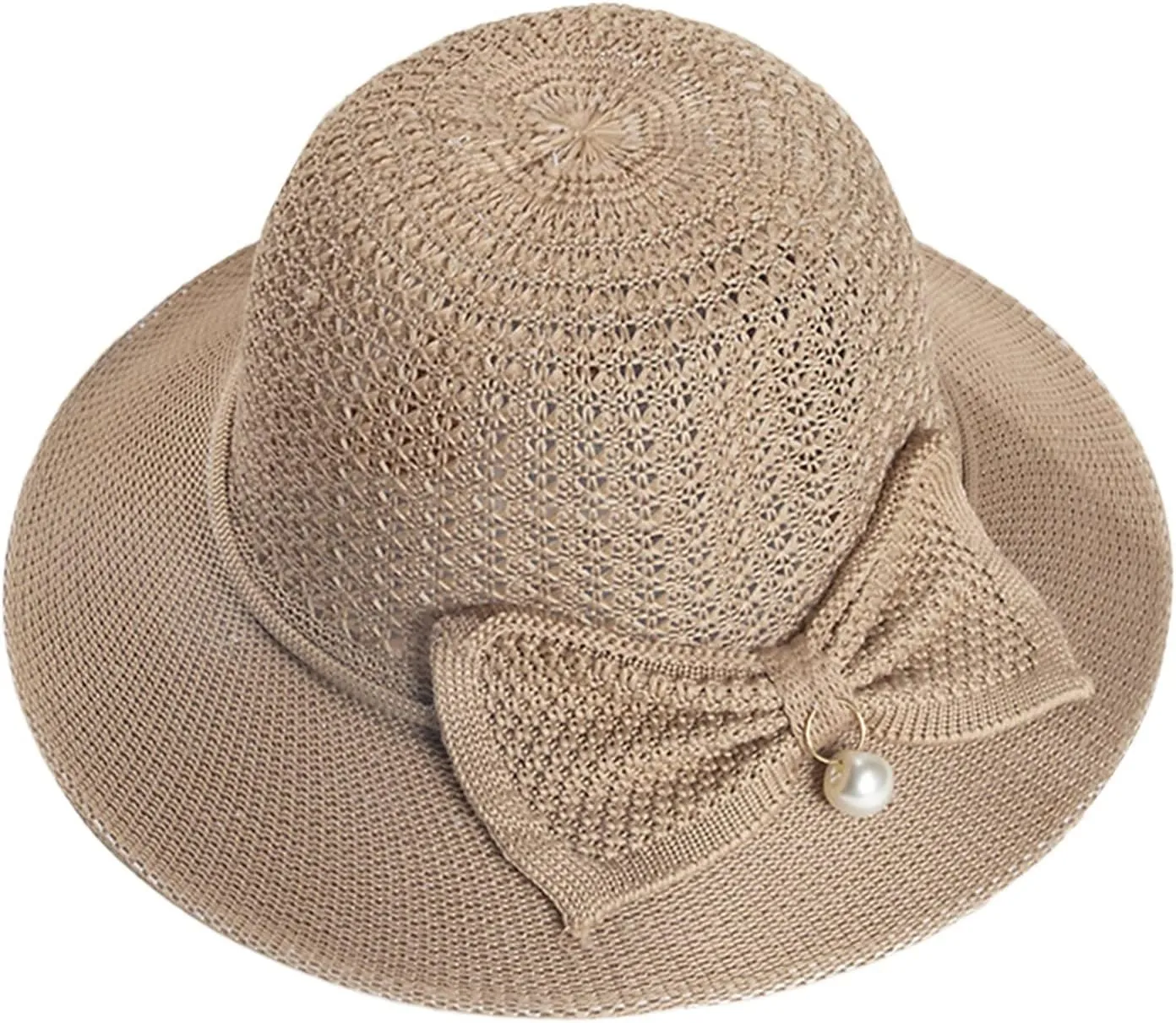 Fisherman Hat Women Sun Summer Large Brim Thin Hat Breathable Sunshade Hat Sun Hat Basin Hat Us (Coffee, One Size)