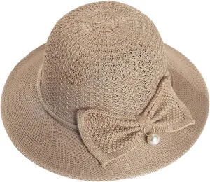 Fisherman Hat Women Sun Summer Large Brim Thin Hat Breathable Sunshade Hat Sun Hat Basin Hat Us (Coffee, One Size)