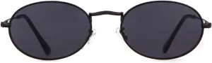 GIFIORE Oval Sunglasses Vintage Retro 90s Sunglasses Trendy Designer Glasses for Women Men