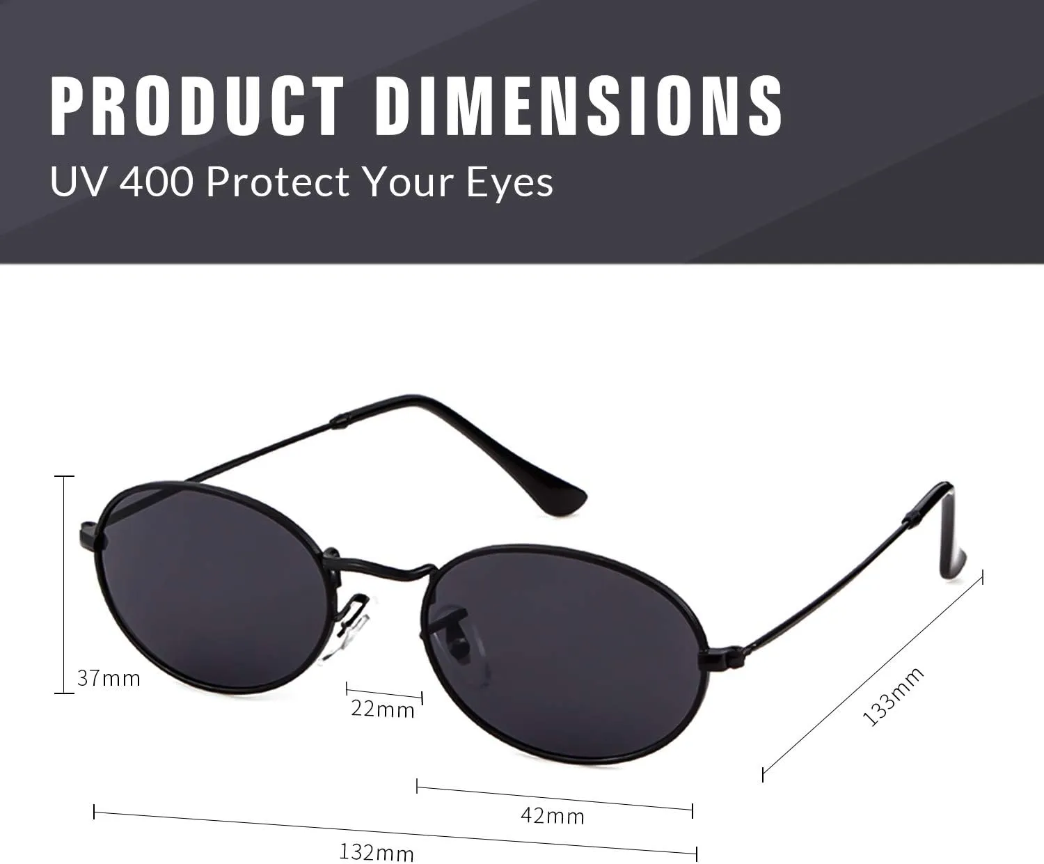 GIFIORE Oval Sunglasses Vintage Retro 90s Sunglasses Trendy Designer Glasses for Women Men