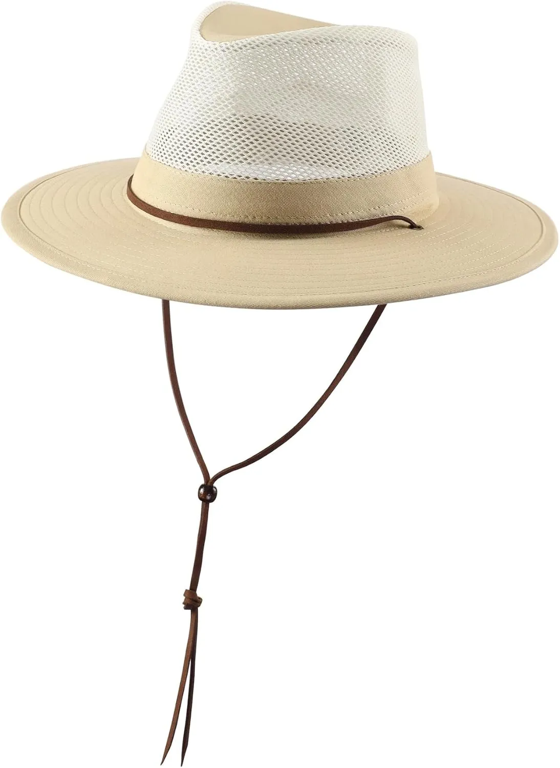 Home Prefer Cotton Summer Fedora Hat Wide Brim Sun Hats for Men Women UPF 50  Sun Protection Cap for Fishing Hiking
