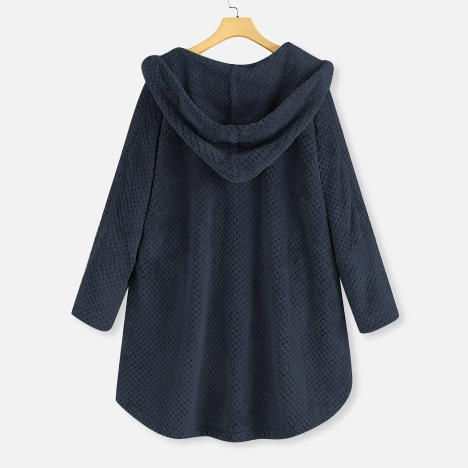 LCMTWX Womens 2023 Winter Fuzzy Fleece Jacket Fleece Sleeve Plus Size Women Women's Coat Solid Oversized Fuzzy Fleece