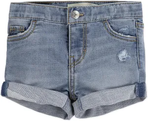 Levi's Baby Girls' Denim Shorty Shorts