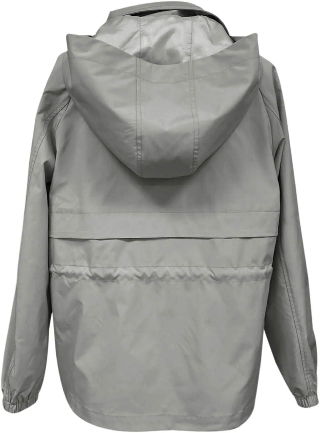 Lightweight Rain Jacket Women Raincoats Waterproof Windproof Adjustable Windbreaker Rain Coats Hooded with Pockets