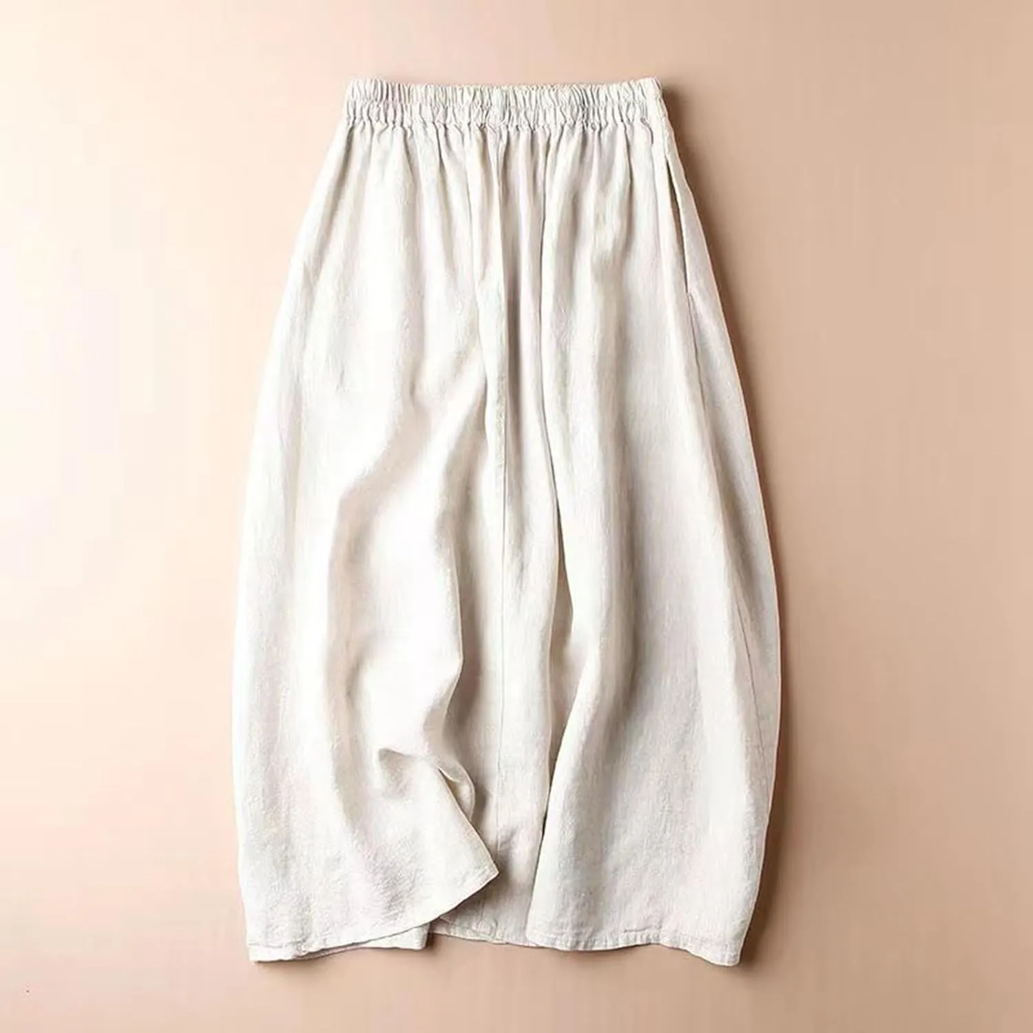 Line Skirts for Women 2025 Summer Elastic High Waisted Embroidered Flowy A-Line Midi Skirt