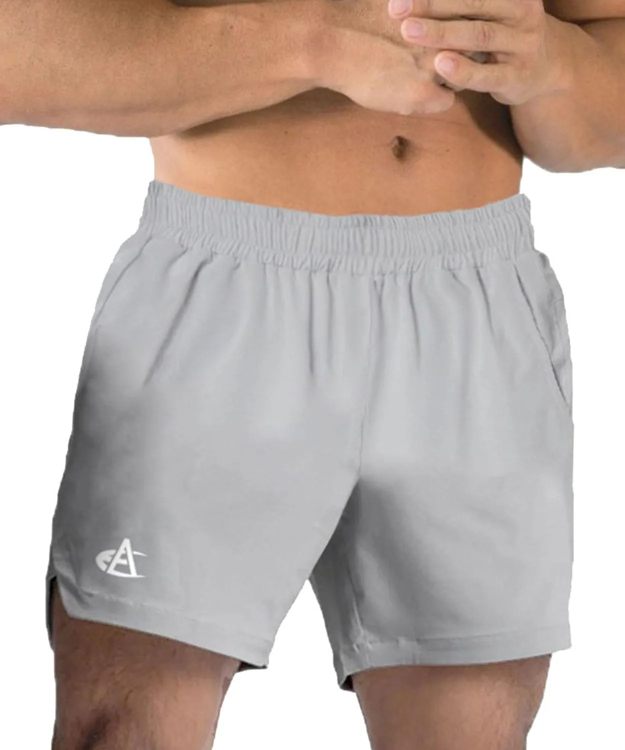 maytopia Men's Workout Running Shorts Quick Dry Athletic 5 Inch Shorts Lightweight Gym Shorts with Pockets