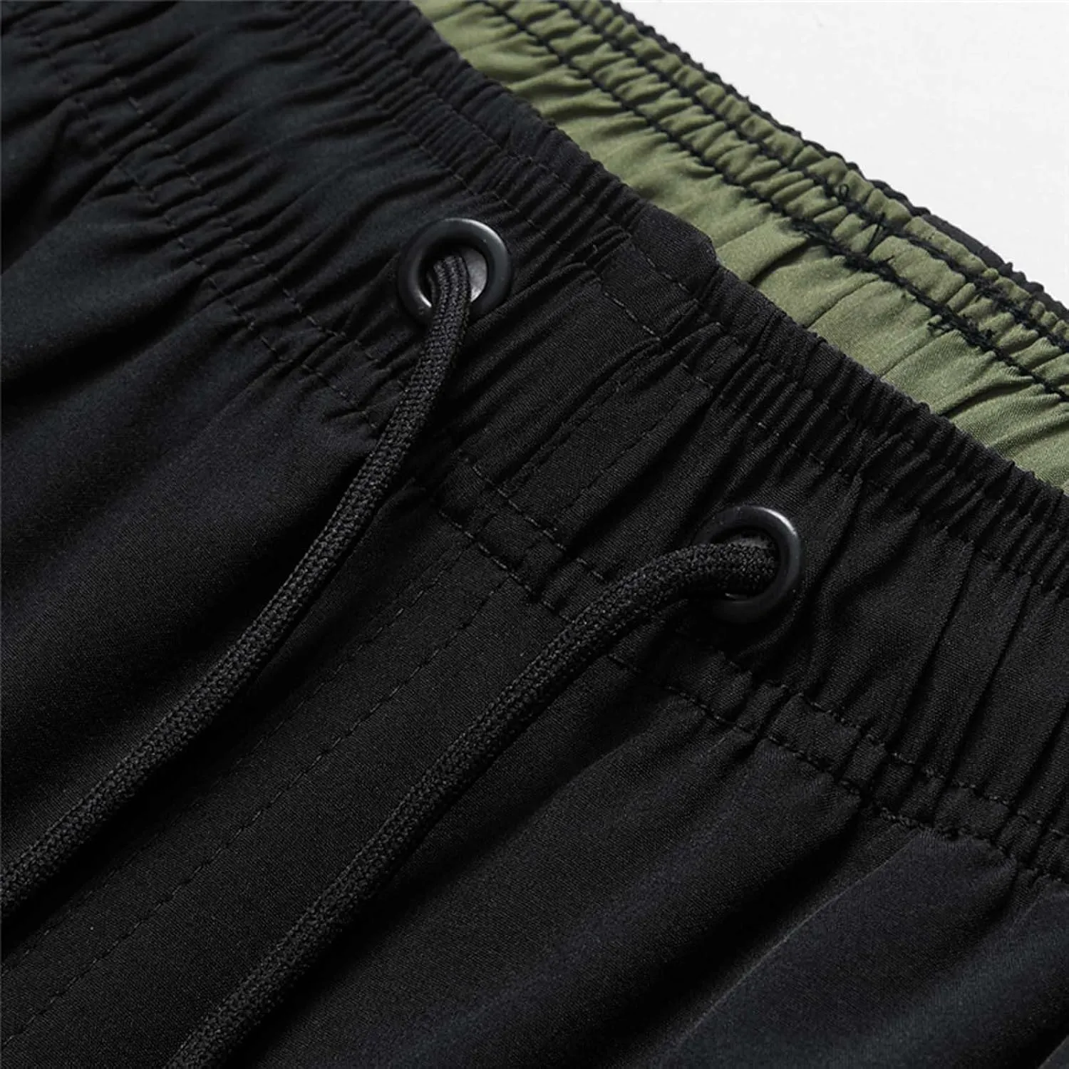 Men's 2 in 1 Workout Running Shorts Lightweight Quick Dry Training Active Yoga Gym 5"" Short with Zipper Pockets