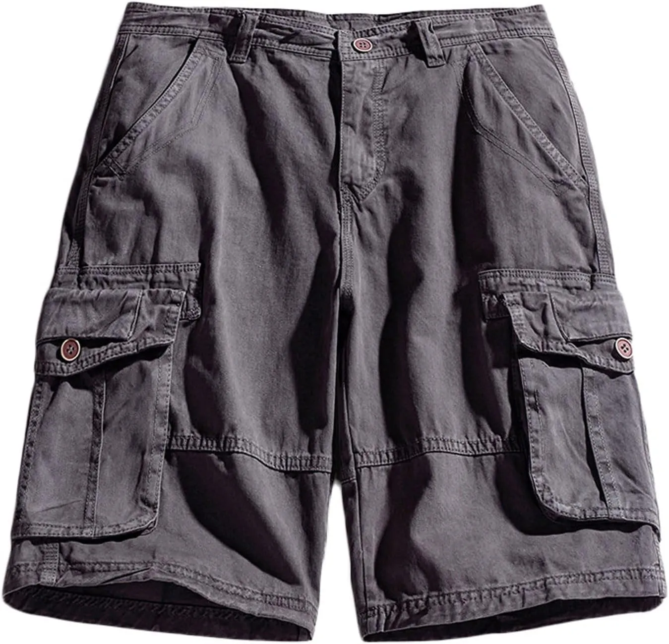 Mens Casual Shorts Cotton Beach Breathable Summer Shorts Drawstring Casual Sweat Pants Lounge Shorts with Pockets