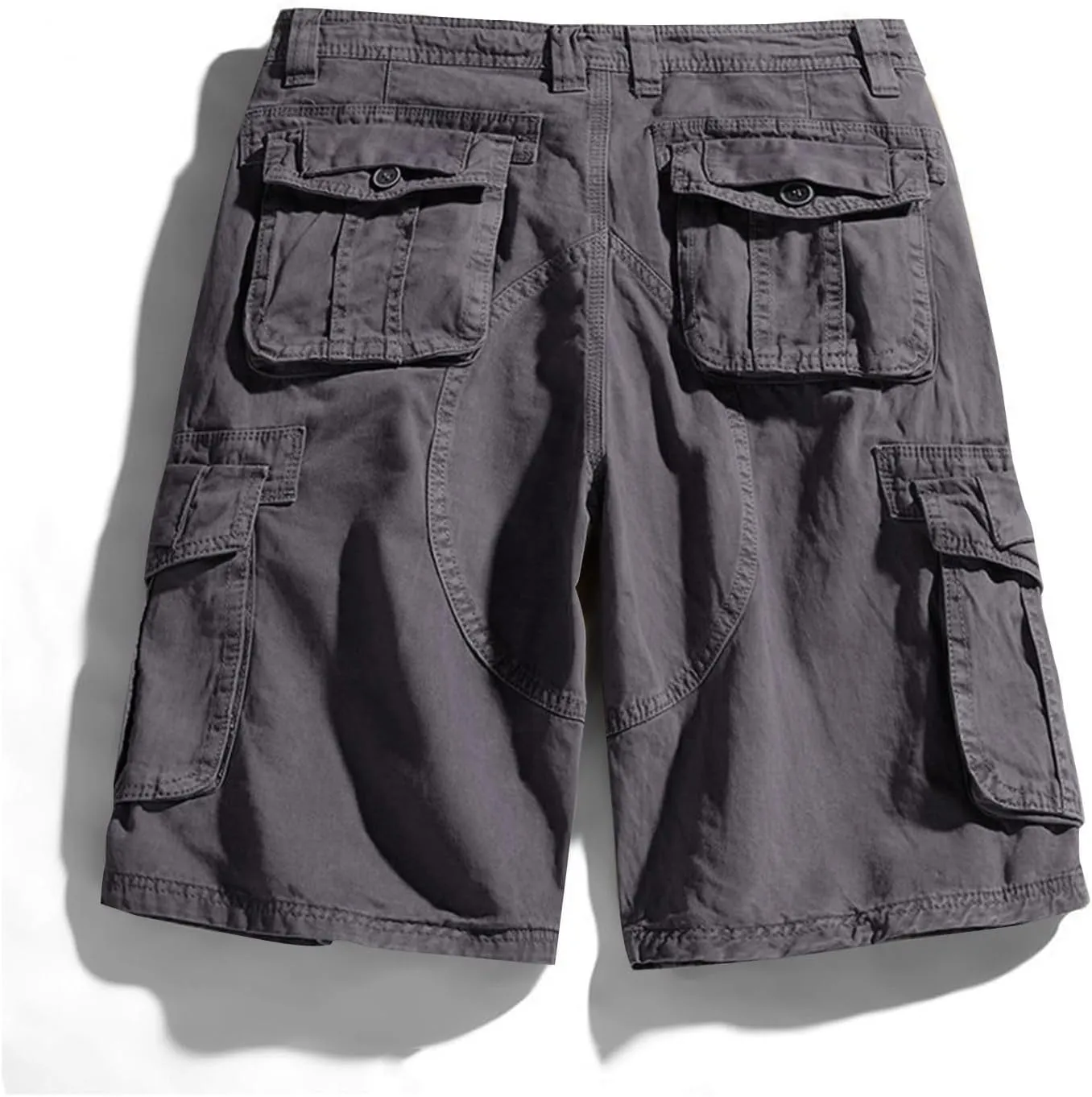 Mens Casual Shorts Cotton Beach Breathable Summer Shorts Drawstring Casual Sweat Pants Lounge Shorts with Pockets