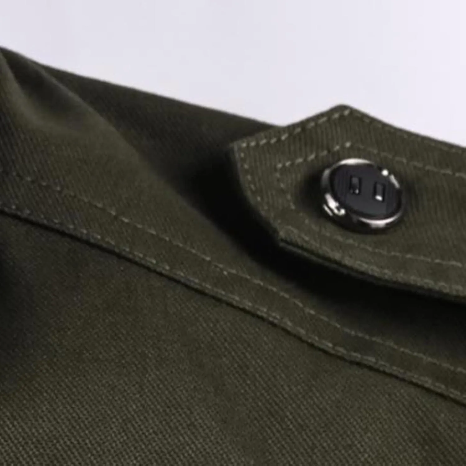 Men's Corduroy Plaid Sherpa Lined Clothing Warm Long Sleeve Thickened Winter Breathable Coat with Pocket Fleece