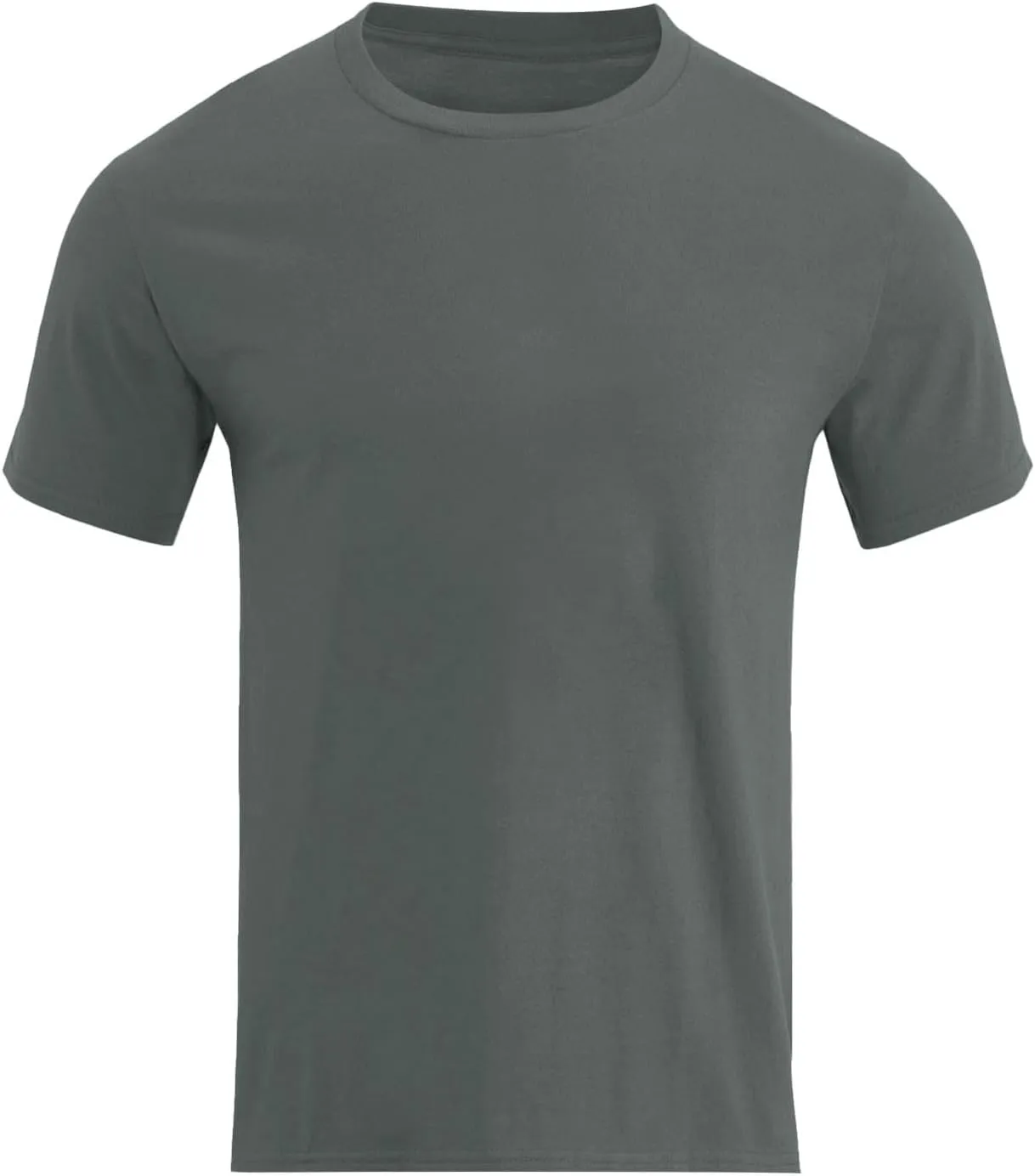 Mens Heavyweight Cotton T-Shirts Crew Neck Summer Loose Big and Tall T Shirts Quick Dry Running Athletic Gym Tees