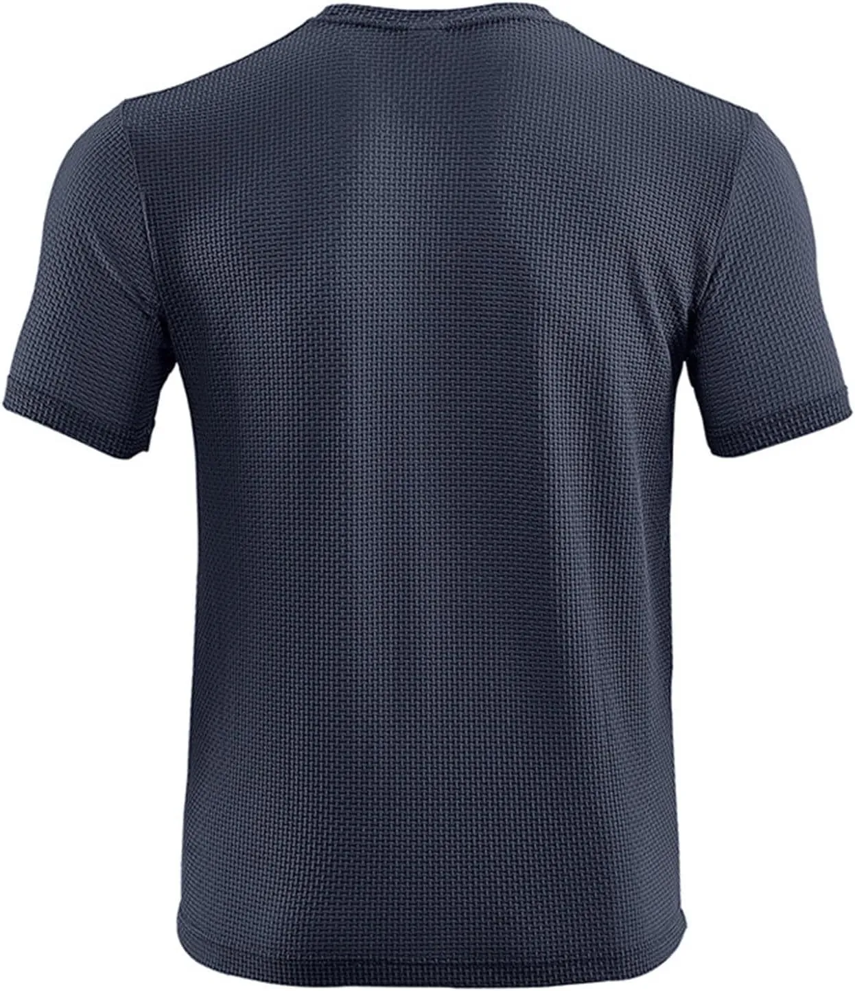 Men's Muscle T-Shirts Stretch Slim Short Sleeve Bodybuilding Gym Tees Thin Breathable Quick Dry Athletic Hipster Shirt