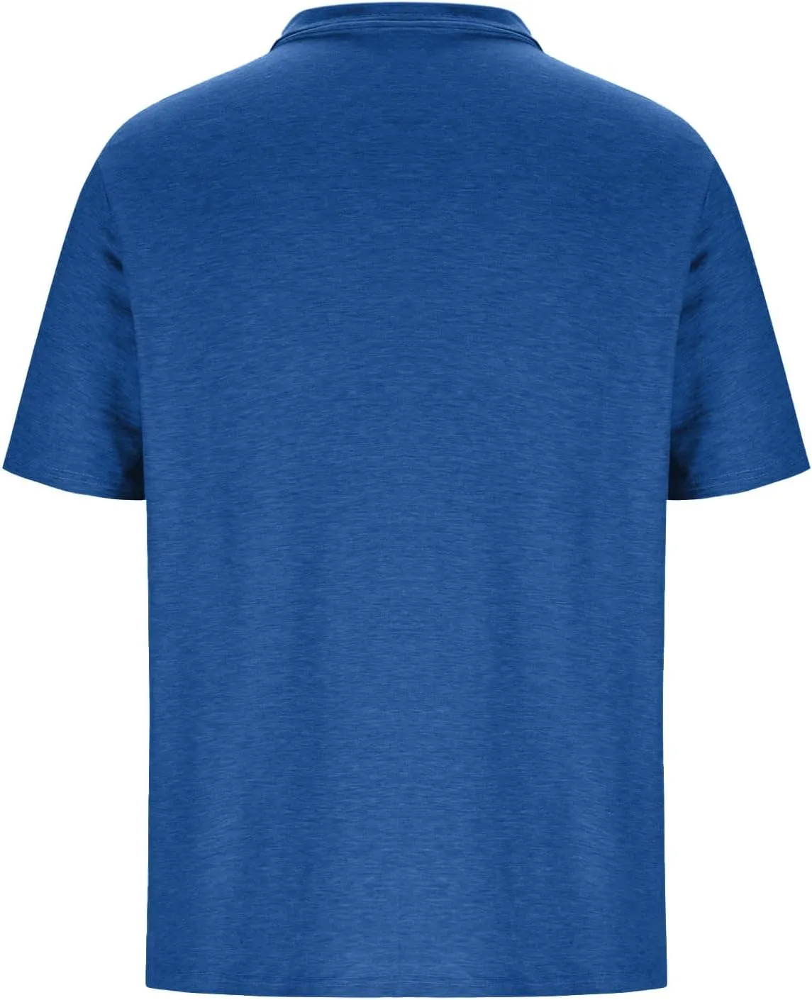Men's Pique Polo Shirts Trendy Short Sleeve Quick Dry Performance Golf Shirt Summer Daily Casual Colalred T-Shirts