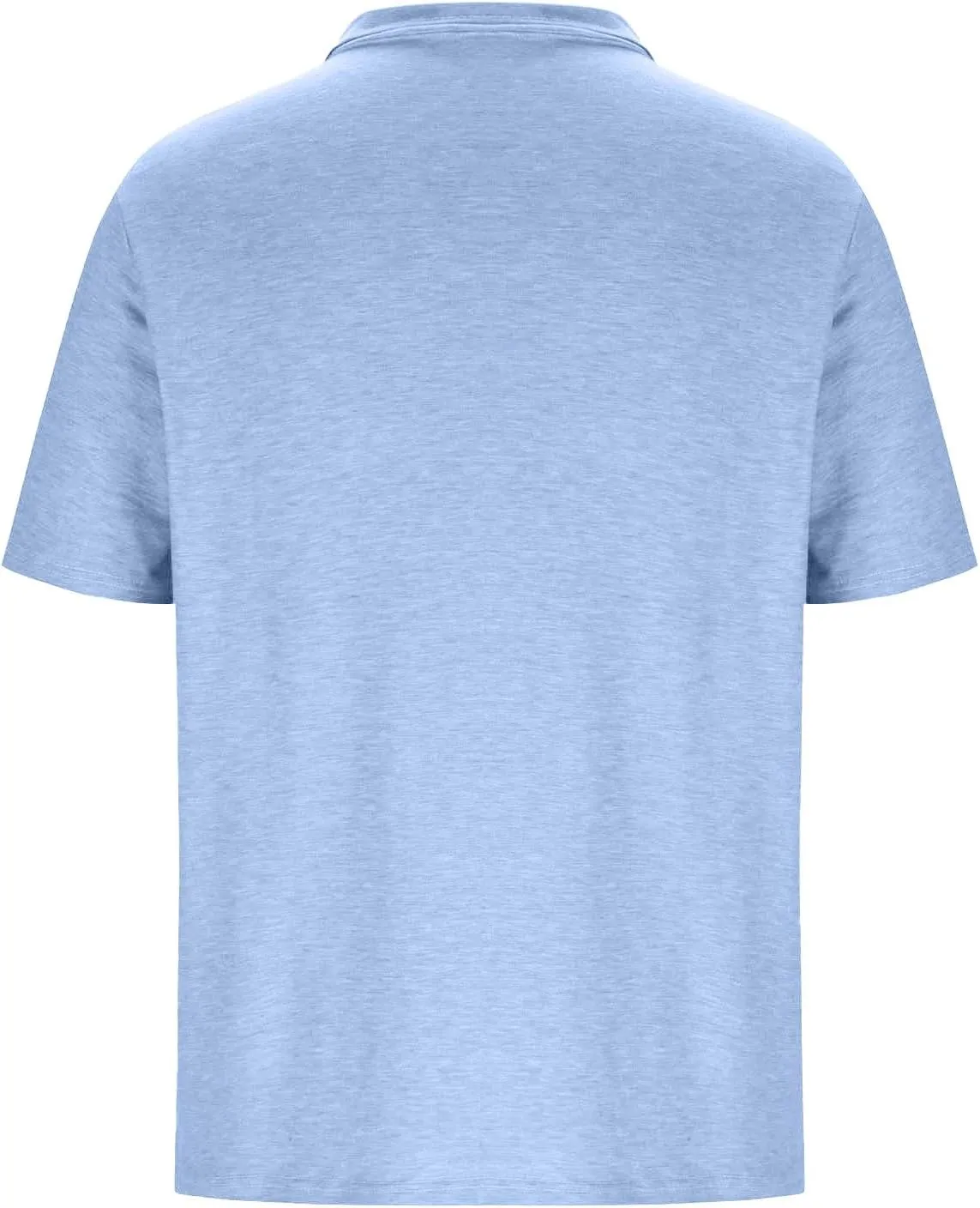 Men's Pique Polo Shirts Trendy Short Sleeve Quick Dry Performance Golf Shirt Summer Daily Casual Colalred T-Shirts