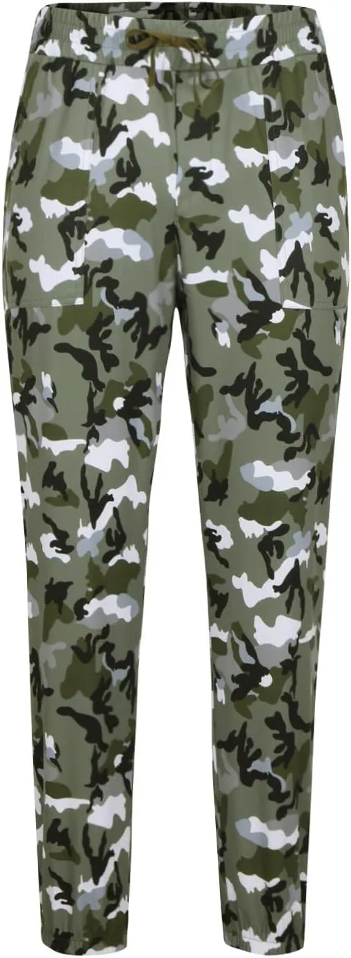 Mens Relaxed-Fit Cargo Pants Multi Pocket Camo Work Tactical Trousers Outdoor Lightweight Breathable Hiking Pants