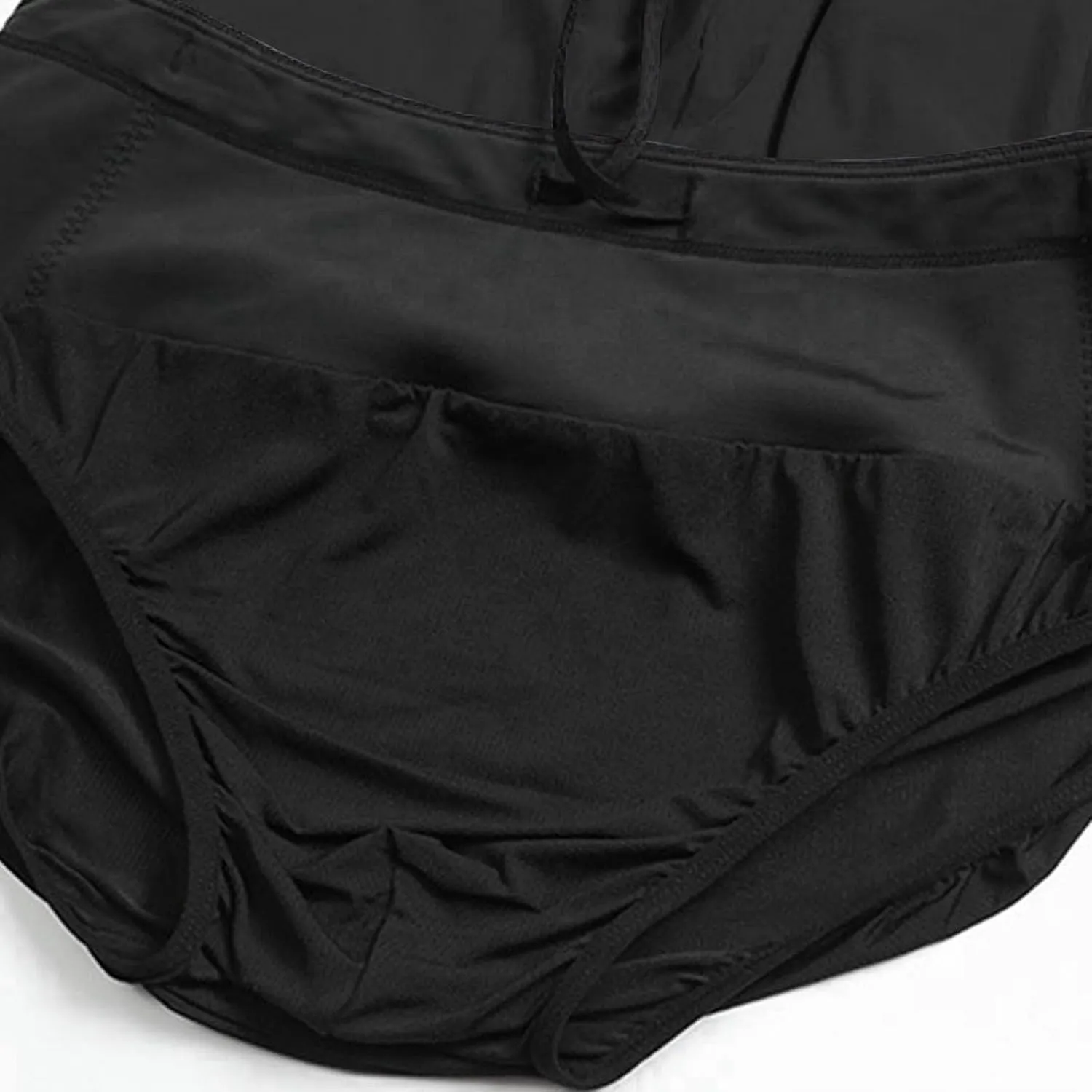 Men's Running Shorts Quick Dry Breathable Workout Pants with Liner Stretch Drawstring Waist Workout Athletic Shorts