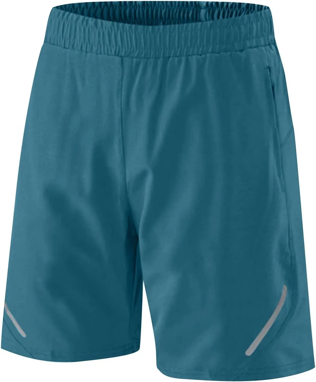 Mens Shorts Athletic Casual Drawstring Stretch Waist Shorts Quick Dry Running Workout Shorts with Pockets