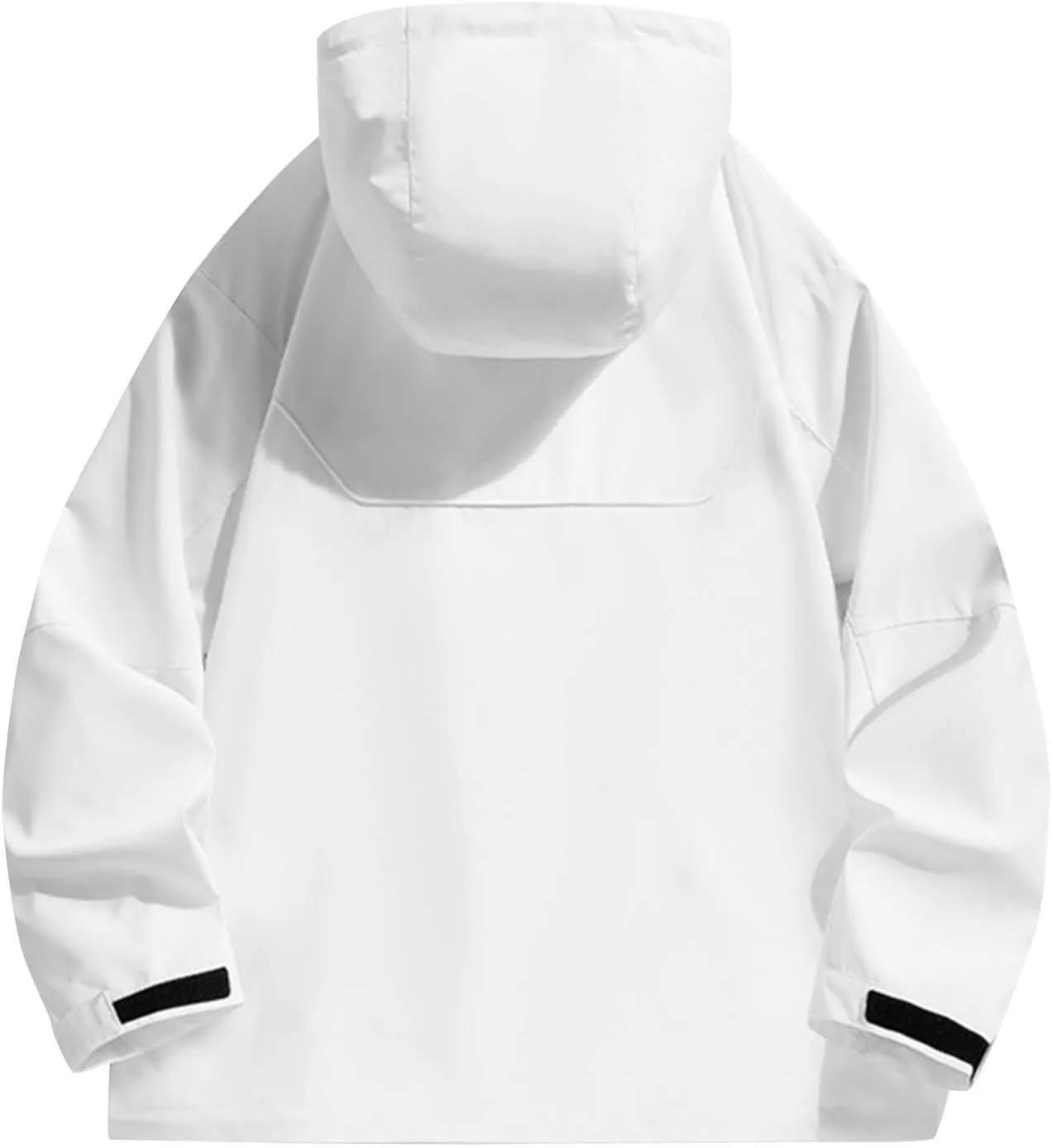 Mens Waterproof Rain Jacket Outdoor Softshell Hiking Jacket Oversized Hooded Rain Coat Windbreaker Warm Fall Clothes