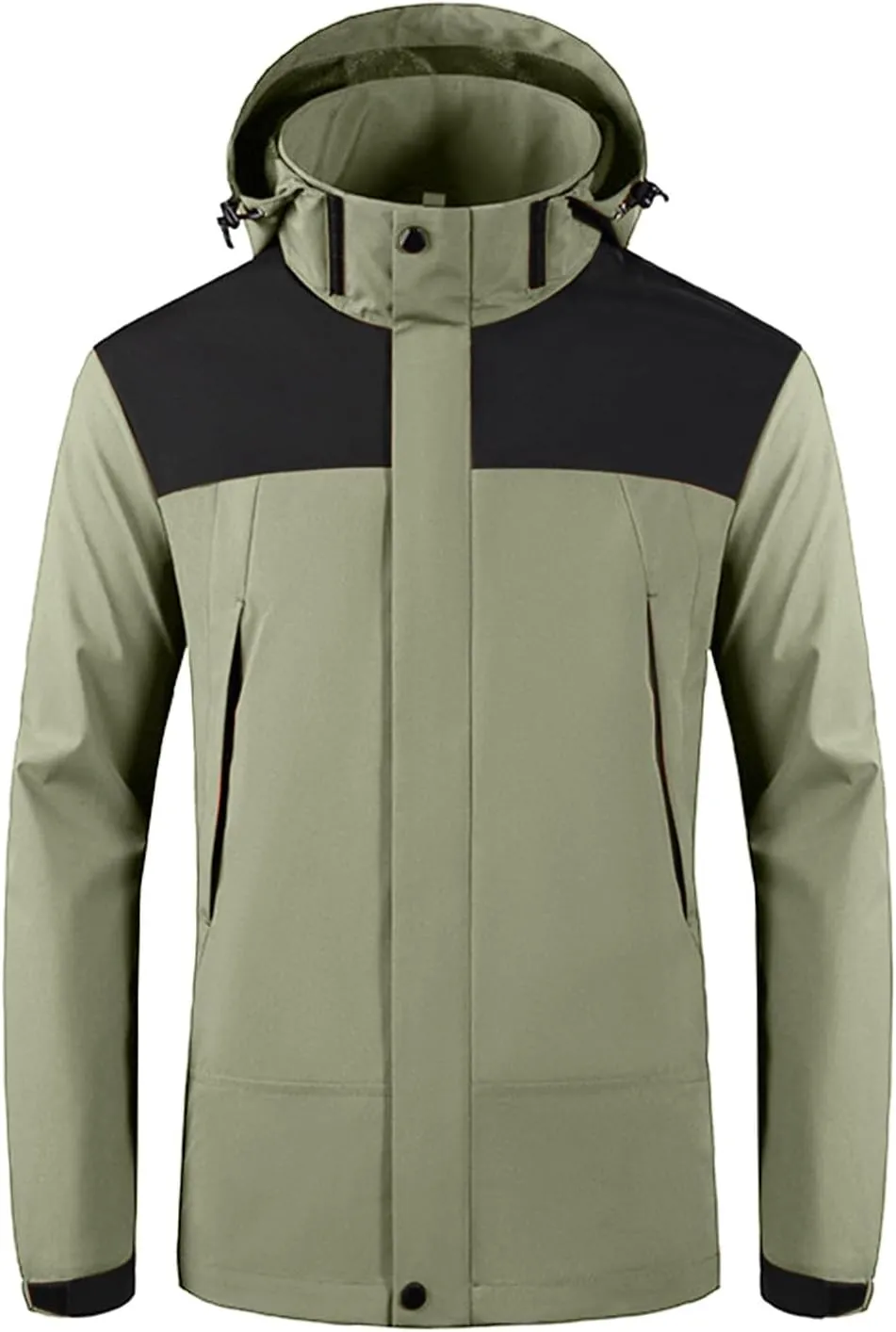 Mens Waterproof Rain Jackets For Business Casual Outdoor Softshell Jacket Windbreaker Fall Fashion Hooded Rainoats