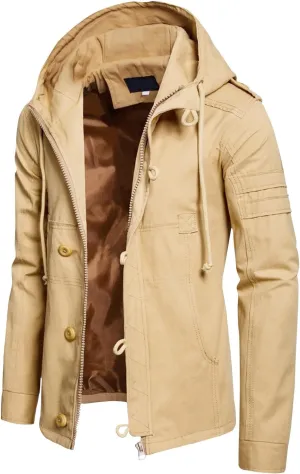 Mens Windbreaker Hooded Jacket Windproof Coat Outdoor Mountain Hiking Sport Jackets Windbreaker Coats For Men