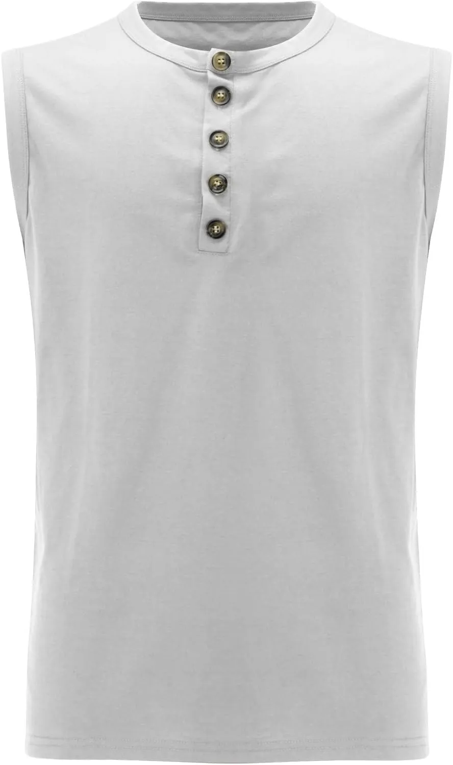Men's Workout Tank Tops Athletic Bodybuilding Workout Muscle Cut Off Shirt Moisture Wicking Summer Sleeveless Shirts