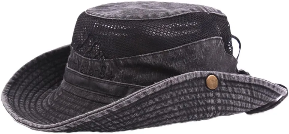 Outdoor Sun Hat Bucket Hats for Women Sun Protective Mesh Cap Quick-Dry UPF 50  Fishing Accessories